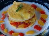 Omelette froide comme un millefeuille