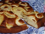 Gâteau aux pommes à la crème fraîche