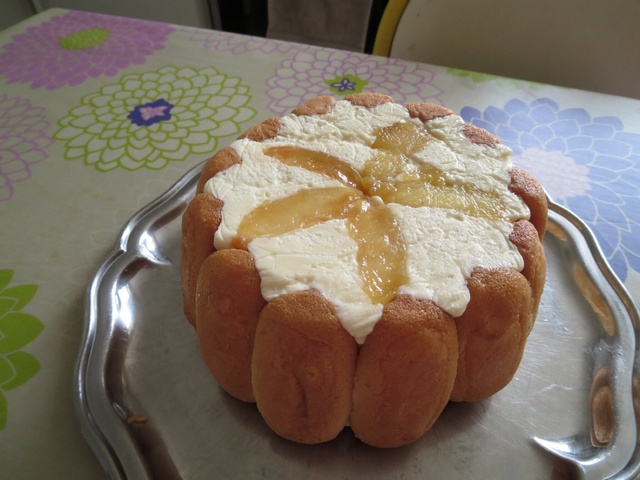 Recettes de Charlotte aux pommes de Au Panda Rôti
