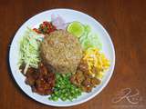 Khao Klouk Kapi – riz sauté à la pâte de crevette