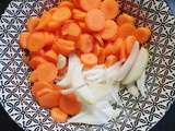 Petits pois carottes lardons