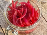 Pickles d’oignons rouges