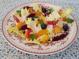 Salade de betteraves multicolore & friseline