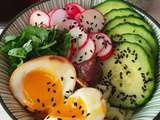 Salade de nouilles froides à la Japonaise