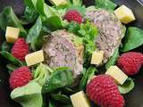 Salade gourmande de caillette d’Ardèche