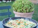 Spaghetti aux légumes