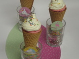 Cupcakes  Cornets de glace 