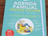 Agenda familial  positive attitude  des éditions Leduc