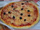 Pizza jambon / gruyère