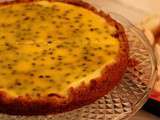 ☼ Cheesecake au citron vert et fruits de la passion ☼
