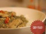 ☀ curry de poulet aux noix de cajou et coriandre ☀