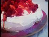 ☆ pavlova aux fraises et framboises ☆