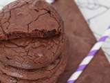 Cookies-Brownies 100% chocolat