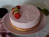 Gâteau Nuage aux fraises & citron vert
