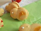 Macarons déguisés en poussins # Pâques