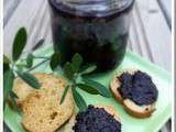 Tapenade aux olives noires à la grecque