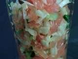 Salade pamplemousse, fenouil (vegan)