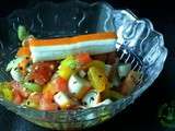 Salade surimis/orange (sans gluten)