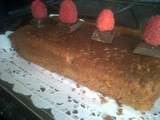 Cake choco framboises
