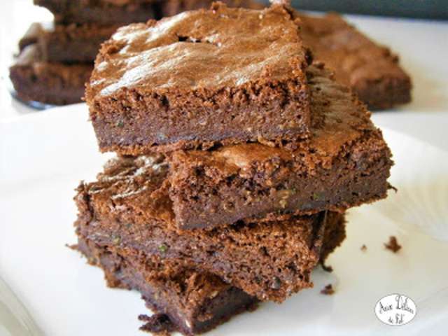 Gâteau au chocolat sans sucre ni beurre - Mamança déborde