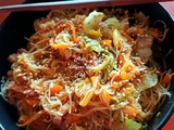 Sauté de porc et vermicelles de riz
