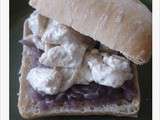 Sandwich Poulet-Oignon
