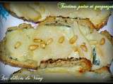 ( Bataille Food 7) Tartines au gorgonzola et aux poires