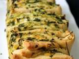 Pull-apart bread fromage et herbes