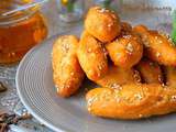 Beignet algérien au miel Sbiaat Laaroussa