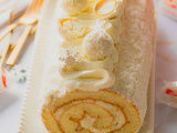 Bûche à la noix de coco façon Raffaello®