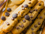 Cookies Fries aux pépites de chocolat (frites)