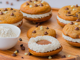 Cookies sandwich coeur caramel beurre salé