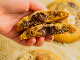 Cookies Tahini Halva et chocolat noir