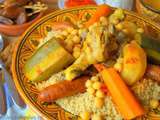 Couscous royal algérien (sans couscoussier)