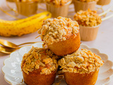 Crumble Muffins à la banane