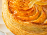 Galette des rois amande citron et citron confit