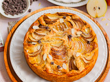 Gâteau aux poires amandes (sans oeufs)