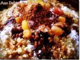Mesfouf royal / Couscous aux raisins secs
