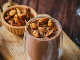 Mousse au chocolat cacahuètes de Cyril Lignac