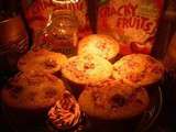 Muffins aux cerises et aux amandes