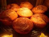 Muffins caramel marbrés