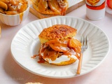 Shortcakes aux pommes et caramel beurre salé