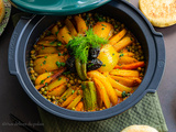 Tajine de légumes aux pruneaux (végétarien)