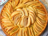 Tarte amandine aux pommes