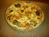 Quiche au saumon et basilic