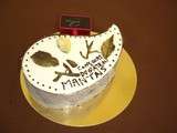 Yes!!!mon gâteau a remporte le 1er prix au concours du gâteau mantais