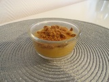 Compote pomme poire vanille crumble spéculos