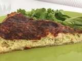 Tarte fine au 3 fromage courgettes