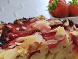Gâteau aux fraises et mascarpone