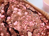 Gâteau choco / pralines roses